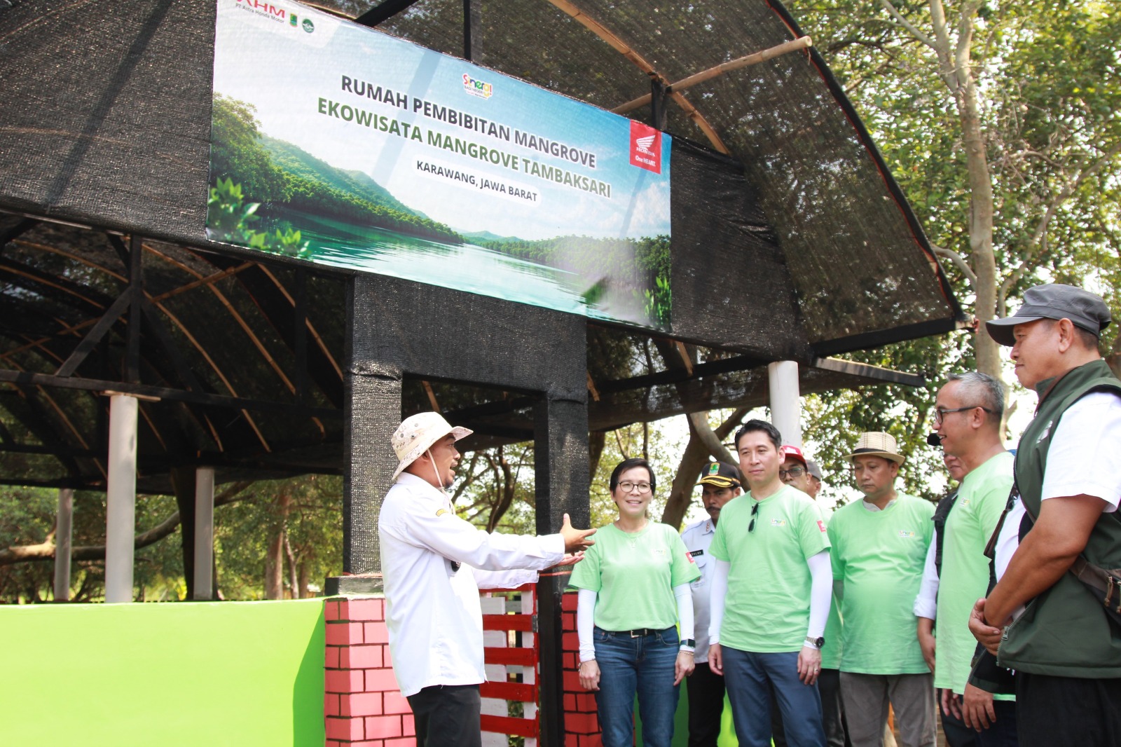 Bangun Rumah Semai Bibit Mangrove, AHM Tumbuhkan Harapan Baru bagi Pesisir Karawang